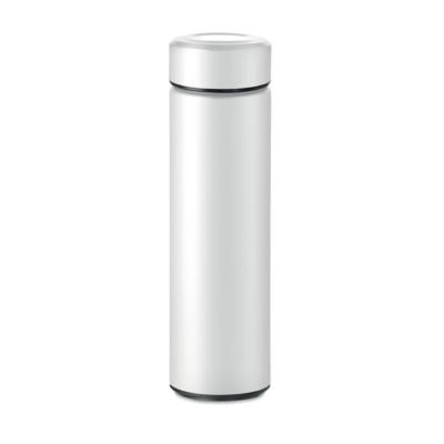 Gourde isolant en acier inoxydable à double paroi avec infuseur de thé - 425ml