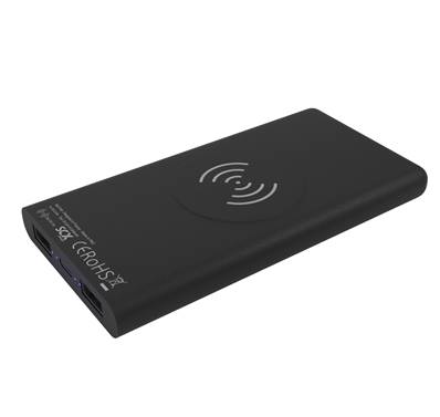 Batterie de secours/Powerbank ultra fin en ABS recyclé