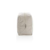 Trousse de toilette en toile recyclée non teintée - 285 g