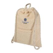 Sac à dos avec cordon sherpa recyclé