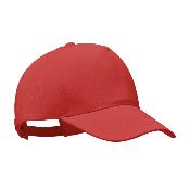 Casquette en coton biologique - 5 panneaux