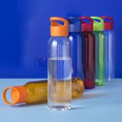 Bouteille de sport transparente - 650 ml