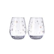 Set de verres - motif flocons de neige