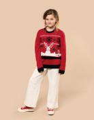 Pullover col rond de Noël - Enfant