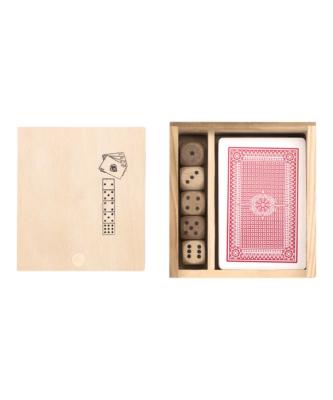 Set de cartes à jouer et dés