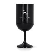 Verre à pied en plastique réutilisable - 18 cl