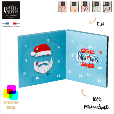 Calendrier de l'Avent Livret personnalisé