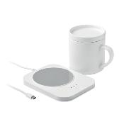 Chargeur et Chauffe-tasse avec mug en céramique