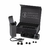 Ecouteurs bluetooth avec boîtier cylindrique