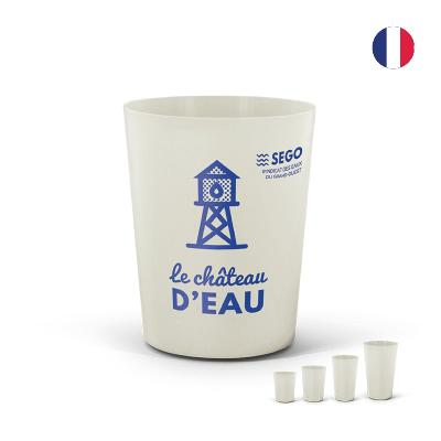 Gobelet réutilisable en biocomposite - Made in France