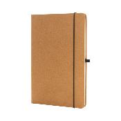 Carnet A5 à couverture rigide en cuir recyclé