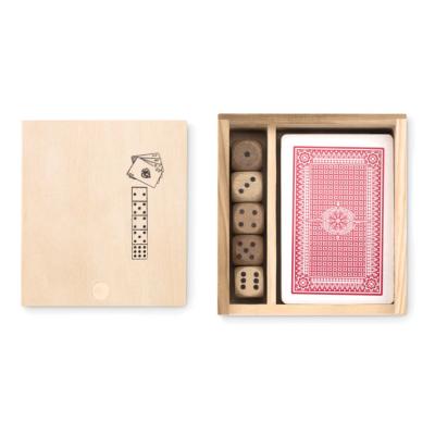 Set de cartes à jouer et dés