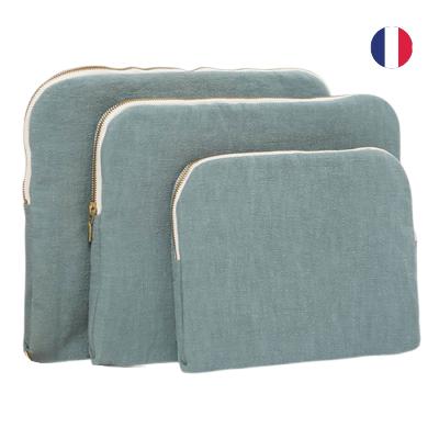Housse d'ordinateur en lin lavé - 255 g