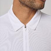 Polo de sport avec col zippé - Homme - 150g