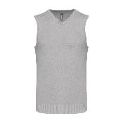 Pull sans manches à col V - Homme
