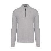 Pull à col zippé - Homme
