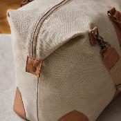 Duffle bag en toile recyclée