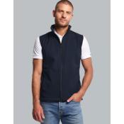 Bodywarmer softshell en polyester recyclé - Homme - Made in France
