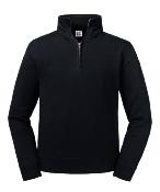 Sweat à col zippé