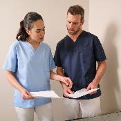 Tunique de travail en polycoton - Unisexe