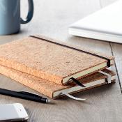 Carnet A5 avec couverture rigide en liège