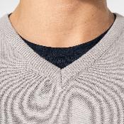 Pull sans manches à col V - Homme