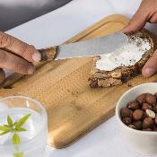 Planche avec tartineur