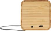 Haut-parleur Bluetooth - Bambou Naturel