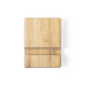 Support pour appareils mobiles en bambou