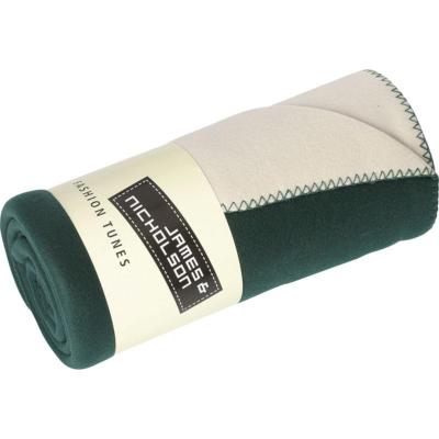 Plaid polaire bicolore