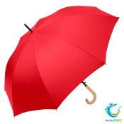 Parapluie de golf avec poignée canne en bois