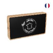 Powerbank lumineuse en bois de chêne - Made in France