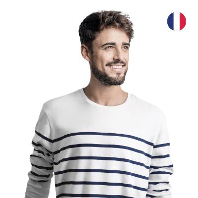 Marinière made in France en coton - 230 g