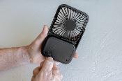 Ventilateur de bureau en plastique recyclé