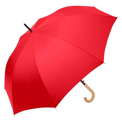 Parapluie de golf avec poignée canne en bois